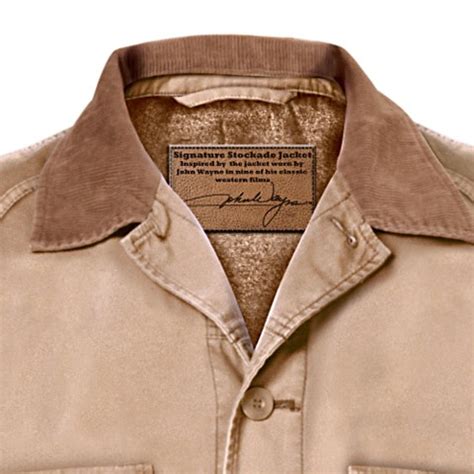 john wayne stockade men's jacket